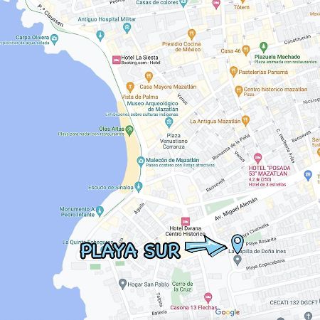 Playa Sur, 5 Min Playa Camina, Machado, Olas! 마사틀란 외부 사진